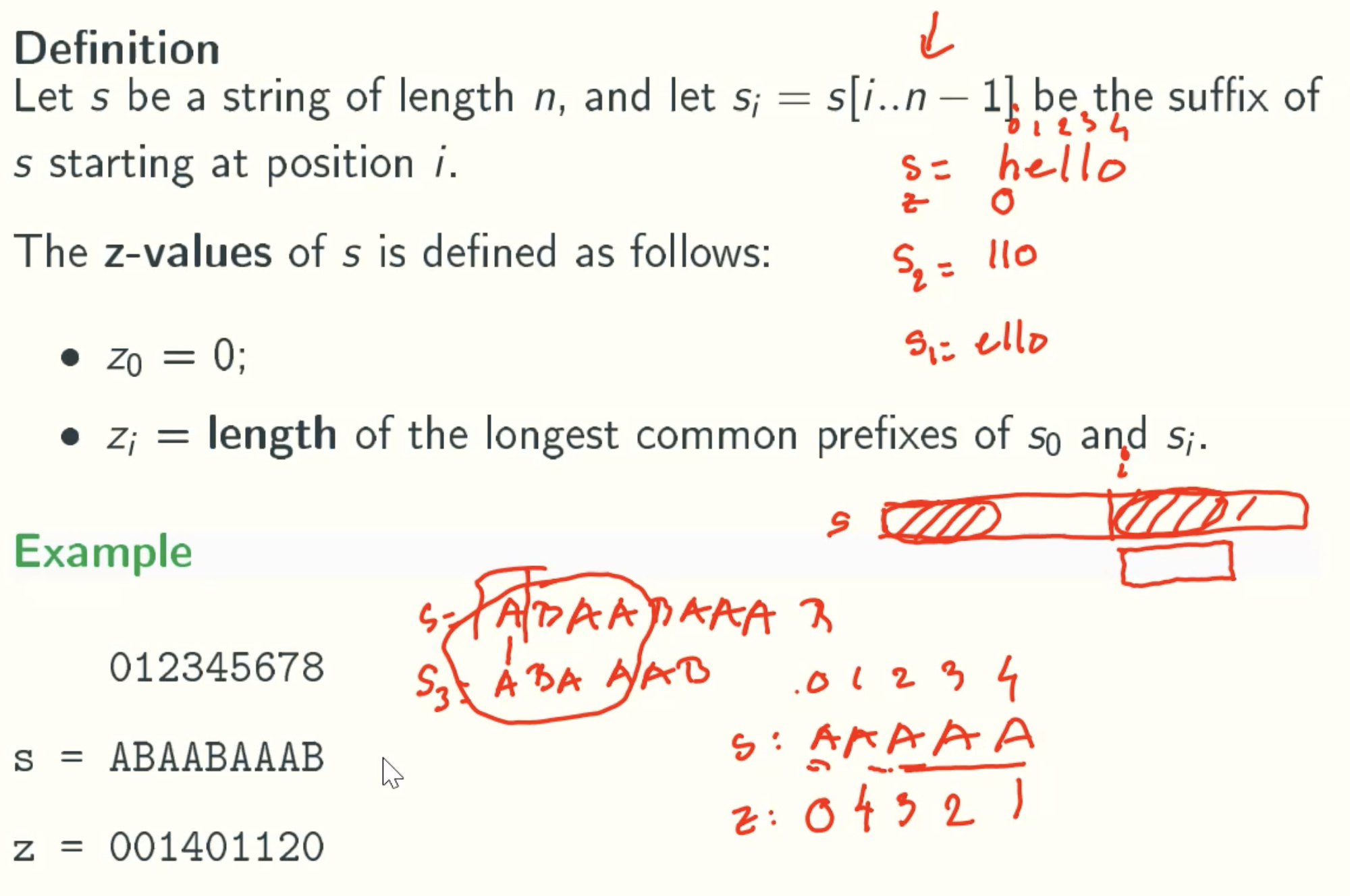 z-values